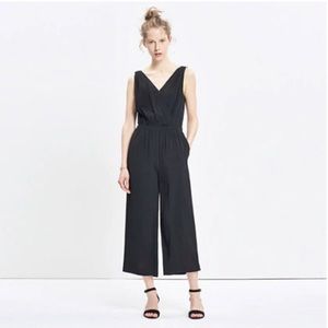 MADEWELL STARNIGHT JUMPSUIT IN BLACK